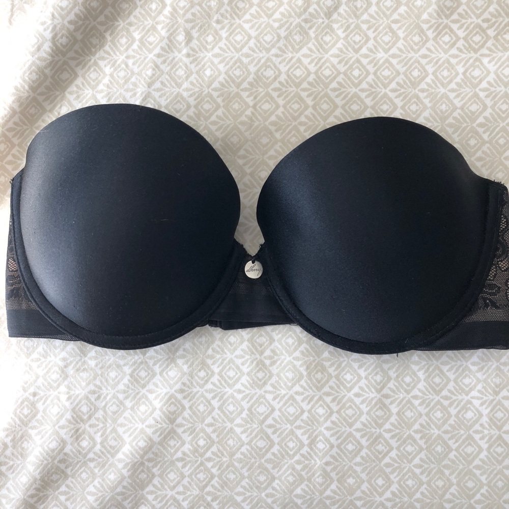 DKNY push up bra, black lace bra 32D